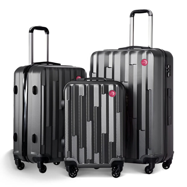 STEFANO 3pc Luggage Set, ABS