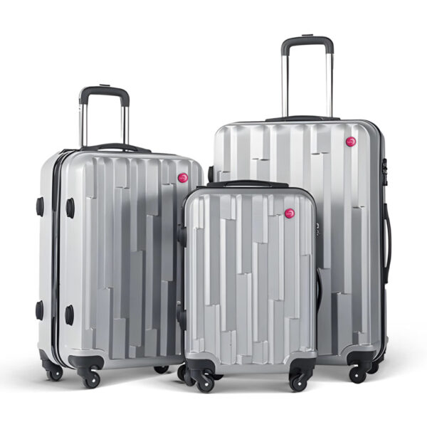 STEFANO 3pc Luggage Set, ABS